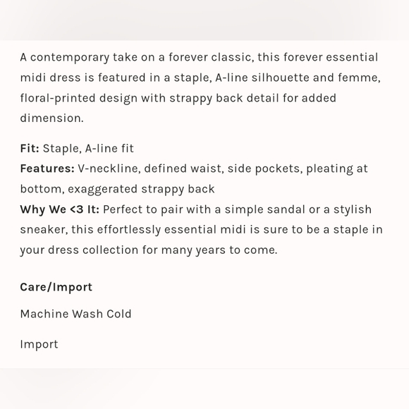 Free People Cotton Floral Finer Things Midi Dress - Picture 6 of 12